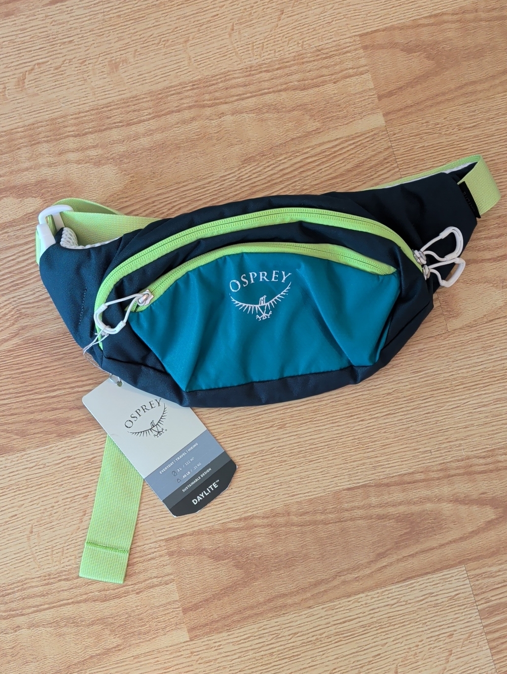Osprey Daylight Waist Escapade Green/Baikai Green 2L